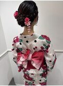 お任せヘアアレンジ＆浴衣着付け