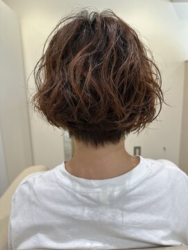 オルオル(olu ’ olu) ハンサムショート×ゆるふわパーマ