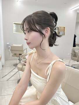 マウル 栄(MAEUL) 大人　前髪顔まわりカット　似合わせカット