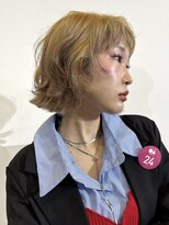 ジアン テラス(GIEN TERRASSE)&nbsp;ウルフボブ/ニュアンスウルフボブ/デザインヘア@重里