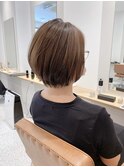大人ひし形ショートボブ