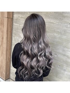 ポート バイ プライマル(port by primal) 黒髪カタログ/クラゲヘアー/オリーブグレー/ラベンダー