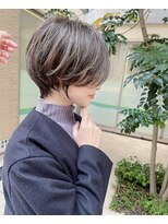 フィルム(FILM)&nbsp;【FILM村田】大人ショートと白髪ボカシハイライト/40代/50代