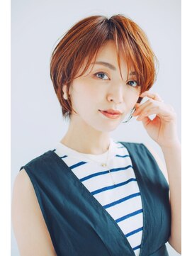 アッシュ 清瀬店(Ash) 20代30代40代『大人可愛い丸みショート』Ash清瀬店