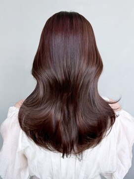 シオン(shion) ミディアム韓国ヘア顔周りレイヤー大人ガーリー_ba576713