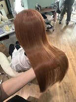 ミラシィ 稲毛(Mirashy)&nbsp;オレンジブラウン×水素トリートメント