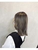 TELA HAIR 石岡店【テーラヘアー】【4月15日NEW OPEN（予定）】 &nbsp;シルバーベージュ×ハイライト【TELA HAIR 石岡】