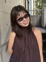 ケイトテイラー(KATETAYLOR)&nbsp;オン眉レイヤーパーマハイライトカラー