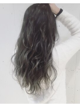 コピーヌ 高田馬場店(Copine) モードグレー×抜け感エアリー