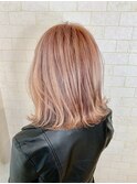 ハイブリーチ☆ペールピンク【Alma hairアルマヘア】