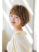 ジョエミバイアンアミ(joemi by Un ami)&nbsp;【joemi】女性らしさのあるふんわりショートボブ(小倉太郎)