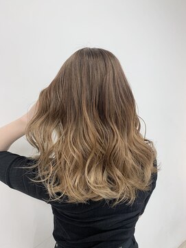 アディション 渋谷(ADITION) 【ADITION渋谷】ミルクティベージュカラー