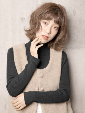 ノエルヘアー(Noel hair) くすみベージュボブ