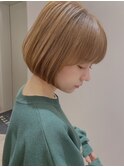丸みBOB/ショートボブ/丸みシルエット/ミニボブ/フェミニン/小顔