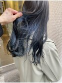 (kotaro)インナーカラー×ターコイズブルー