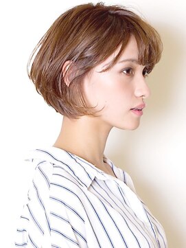 ネリー 銀座(NERIE) 似合わせカット大人かわいい＊ふんわり前髪ボブ[銀座/銀座駅]