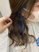 アルーシェ 心斎橋(Alushe)&nbsp;パープルブルー×イヤリングカラー