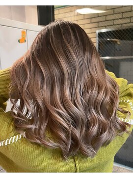 ラフ(LAFF) #黒髪#ボブルフ#ネビージュ#小顔#ワンレン