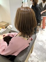 ルディー バイ ヘアーポケット(rudii by HAIR POCKET)&nbsp;ミディアムウルフ★春ベージュ