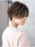 前髪なし大人ショート20代30代40代【AIN.表参道】川原大地