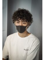 プロショップウェーブ(PRO SHOP WAVE)&nbsp;カーリーパーマ×ハイライト