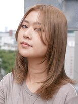 アース 三軒茶屋店(HAIR&MAKE EARTH) 三軒茶屋_レディース_ロング_レイヤー_ブリーチ_ハイトーン_小顔