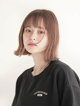 ジュール 大分(Joule) セクションカラー/ペールベージュ/透明感ボブ[大分駅]
