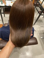 フォルテ 島田店 ブラウンベージュカラー 髪質改善