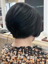 ヘアークリアー 春日部 大人可愛いミセス前下がりショートボブ/ふんわり/30代40代50代