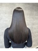 くびレイヤーエモージュグレーベージュカラーダークアッシュ