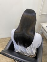 イオエ(ioe)&nbsp;黒髪/ボブルフ/ネビージュ/小顔/ワンレン/髪質改善/グレージュ