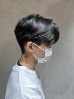 ニコ トウキョウ ヨコハマ(nico)&nbsp;センターパート/ニュアンスパーマ/メンズスタイル