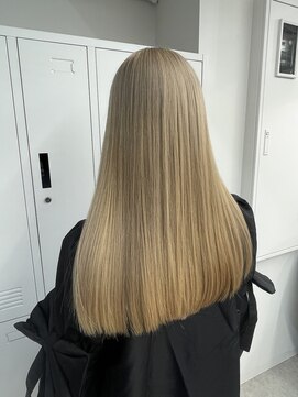 ペレ 渋谷(PELE) 切りっぱなしボブ/エアリーロング/美髪/ピンクブラウン/渋谷