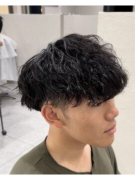 美ららジャパン(JAPAN) 刈り上げマッシュ波巻きスパイラルパーマ