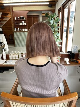 デプト 武蔵浦和(DEPT) ボブ×暖色ベージュ