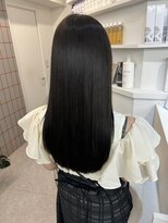 ペレ 栄店(PELE)&nbsp;デザインカラー/レイヤーカット/ウェットヘア/オリーブベージュ