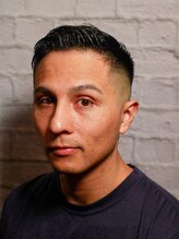 グレイスフルバーバーロンドン 大宮店(Graceful Barber London)&nbsp;【30代 男性】ロンドンショートスキンフェード七三