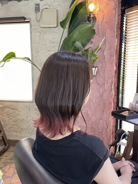 ロッソバイアルター 鎌取(ROSSO by aL-ter) 【ウェットヘア/レイヤーカット/デザインカラー】千葉香奈