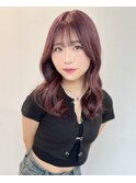 【松久】ピンクラベンダー×韓国風セット