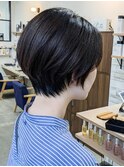 黒髪ショート30代/40代/50代