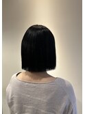 切りっぱなしボブ♪