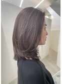 ミディアムヘアショートウルフミディアムレイヤーカット