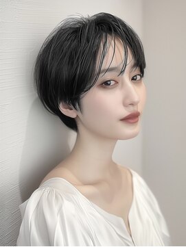 ノア 三宮店(NOA) 【NOA】大人ハンサムショート簡単スタイリング20代30代40代