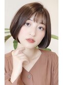 【 Ｉ. 】30代からのナチュラル前下がりショートボブ　川口
