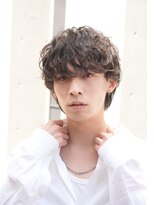 フィフスパーク(fifth PARK) 渋谷シャドウパーマ緩めパーマ波巻きスパイラルマッシュウルフ