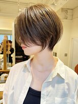 ネオリーブ モカ 川崎チネチッタ店(Neolive mocca)&nbsp;似合わせカット 大人 ショートボブ 前髪 川崎 イメチェン