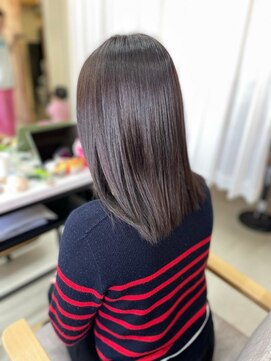 マインドヘアー(MiND HAiR) ツヤ感あふれるストレート_髪質改善トリートメント仕上げ__77