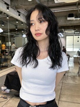 ダンボ(DUMBO) 【sayaca】ロングパーマニュアンスパーマウルフパーマ