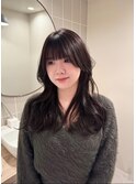 ミニウルフレイヤーカット顔周り前髪韓国ショートボブ/新宿