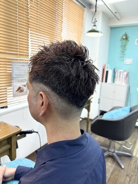 ブレス ヘアアンドスパ 湘南台(bless hair spa) ベリーショートメンズスタイル